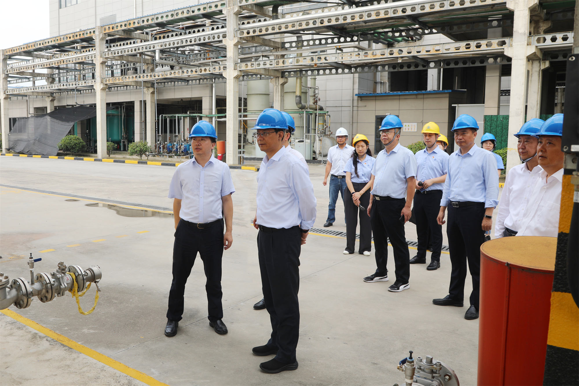 市委书记王进健赴天涯云客药业开展节前安全生产检查